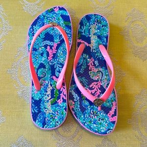 Lilly Pulitzer Pool Flip Flop